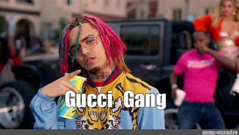 gucci gang meaning in hindi|gucci gang memes.